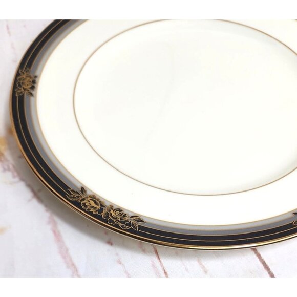 Vintage Noritake Bone China Spell Binder #9733 Gold Trim Salad Dish – Elegant - Picture 8 of 11